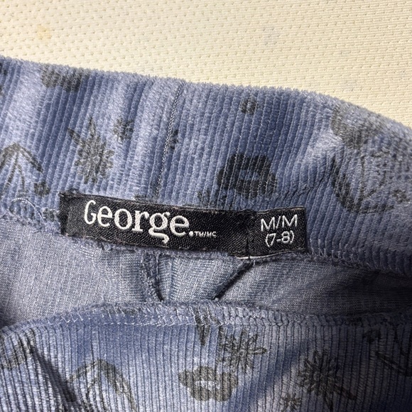 Blue Patterned Pants - Picture 3 of 3